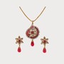Gold and Pink color Necklac...