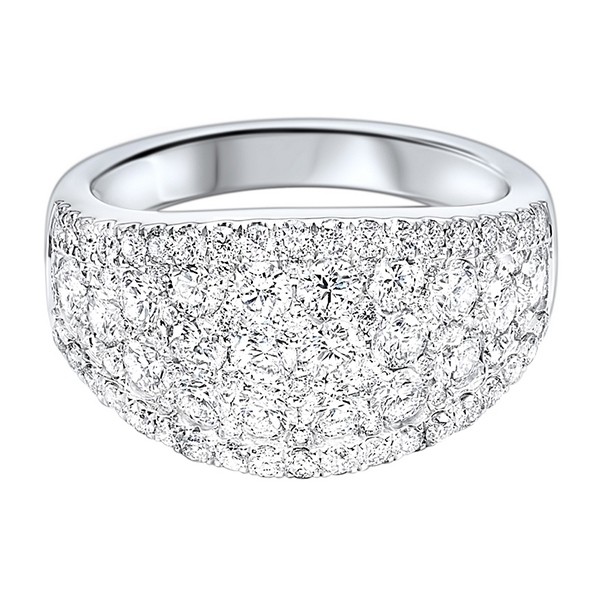 Diamond French Pave Tapered...