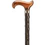 Gent's Country Derby w/Natural Blackthorn shaft, wide handle 36