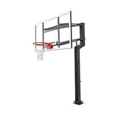 Goalsetter MVP 72" In Ground Basketball Hoop - Glass Backboard