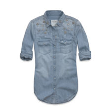 Womens Caily Denim Shirt