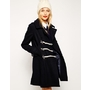 Image 1 of ASOS Duffle Coat with Drop Waist