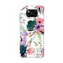 Abstract Flowers Print Poco X3 Back Cover