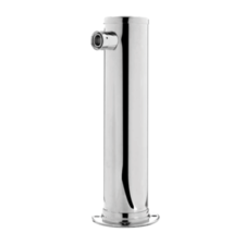 3″ Column Beer Tower – 1 Faucet – SS Polished – Glyco Cold Technology (Without Faucet) C1169 kromedispense