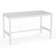 White High table + Sheek Stool