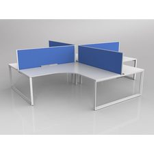 Loop Desking + Mesh Kimberly Chair