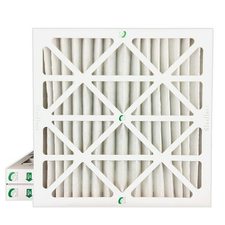 Glasfloss ZL 20x20x2 MERV 10 ( FPR 6-7 ) Pleated 2" Inch Air Filters for HVAC Systems. 3 Pack