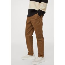 Slim Fit Chinos - Light brown - Men 