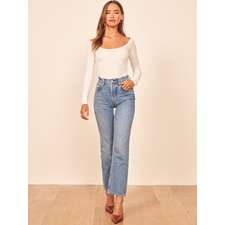  Cynthia High Rise Straight Jeans