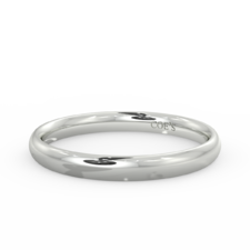 Ladies Court Light Weight Wedding Band