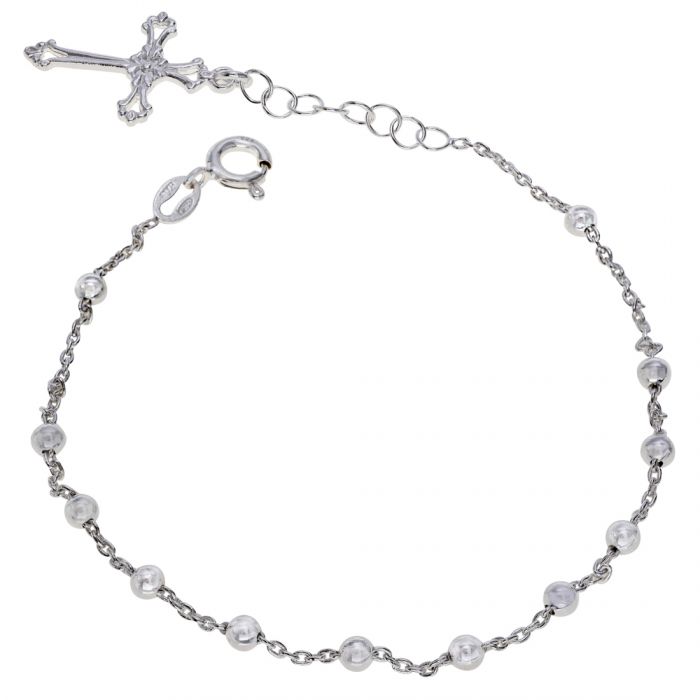 Sterling Silver Rosary Cros...
