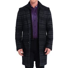Peacoat CaptainPlaid Grey – Maceoo