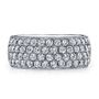 Deutsch Signature Domed Pave Eternity Band