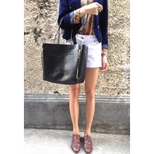 SOPHIE ZIP-UP SHOPPER TOTE BAG