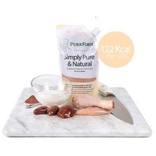 Purrform Cat Food Complete weaning paste for kittens. Chicken with ground bone, offal & pasteurised whole goats' milk 6 x 70G Pouches Complete weaning paste for kittens. Chicken with ground bone, offal & pasteurised whole goats' milk 6 x 70G Pouchs