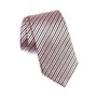 ERMENEGILDO ZEGNA Rasi Stripe Silk Tie, Main, color, STRIPES PINK