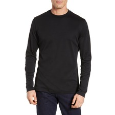 ROBERT BARAKETT Georgia Long Sleeve T-Shirt, Main, color, Black