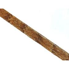 brown garnet super precision cut faceted rounds 14 inch 2mm