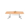 Express Boardroom Table - Chrome Legs