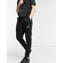 Nike Training Dry tapered fleece sweatpants in black, 1 of 4
