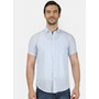 Men Sky Blue Shirt