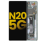 OLED Assembly with Frame Compatible For Samsung Galaxy Note 20 5G (Refurbished) (Mystic Gray)