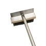 ilFornino® Stainless Steel Brush with Scraper 24" Handle