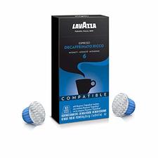 Lavazza decaffeinato ricco espresso coffee capsules