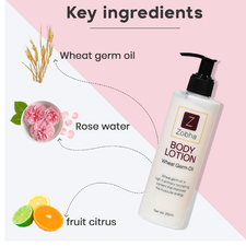 ZOBHA BODY LOTION PURE WHEAT GERM OIL -250ml