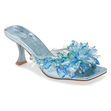JEFFREY CAMPBELL Glimmer Sandal, Main, color, BLUE METALLIC BLUE MULTI