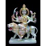Durga Mata Marble Statue