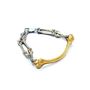 The Bone Bracelet in 2 Tone Gold and Silver
