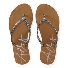 Aero Strappy Metallic Flip-Flop - Aeropostale