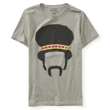 Basketball Afro Graphic T - Aeropostale