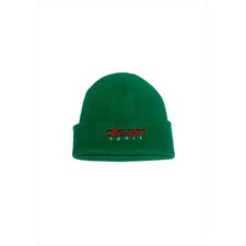 DREAM SPORT UNISEX GREEN BEANIE