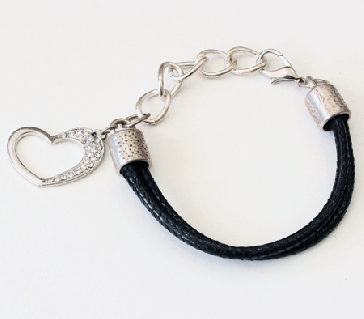 Cotton Waxed Cord Bracelet 