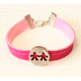 Faux Leather Bracelet 