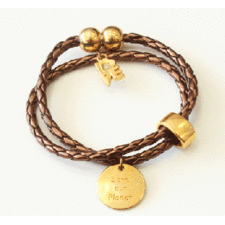 Imitation Leather Bracelet