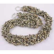 Handmade Gemstone Chips Necklace