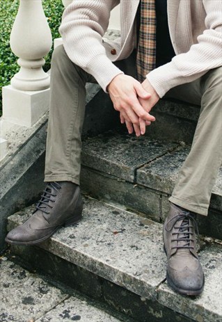 ORSON BURNISHED BROWN LEATHER