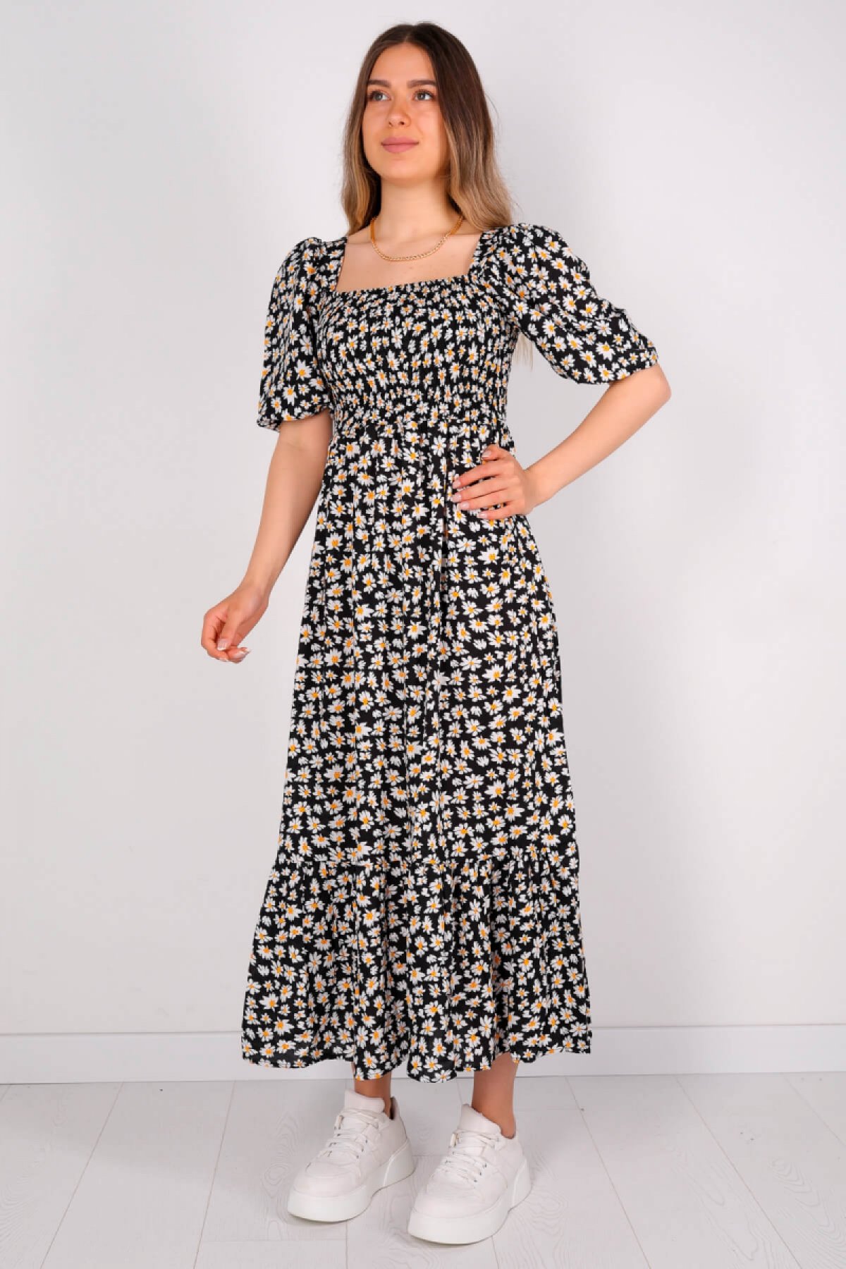 Women's Balloon Sleeves Ela...