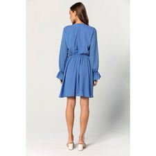 Women's Waist Detail Chiffon Dress