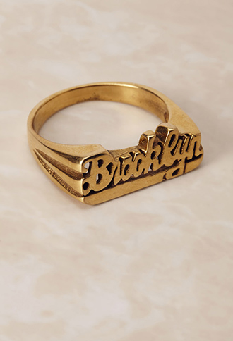 GroundscoreNYC Brooklyn Brass Ring | FOREVER21 - 1000080067