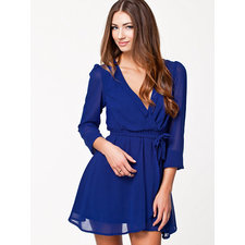 Wrapped Dress - Nly Trend - Cobolt Blue - Party Dresses - Clothing - Women - Nelly.com