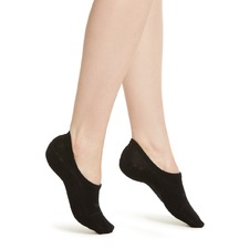 BOMBAS No-Show Socks, Main, color, BLACK