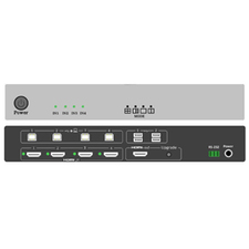 4-port Multi-View KVM Switch with Roaming Mouse