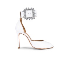 Marbly Heel in White 