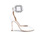 Marbly Heel in White 