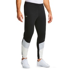 LACOSTE Colorblock Joggers, Main, color, FLOUR/ SILVER CHINE