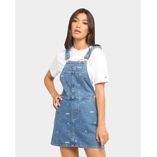 Jeans Women's Classic Dungaree Dress Star Critter 